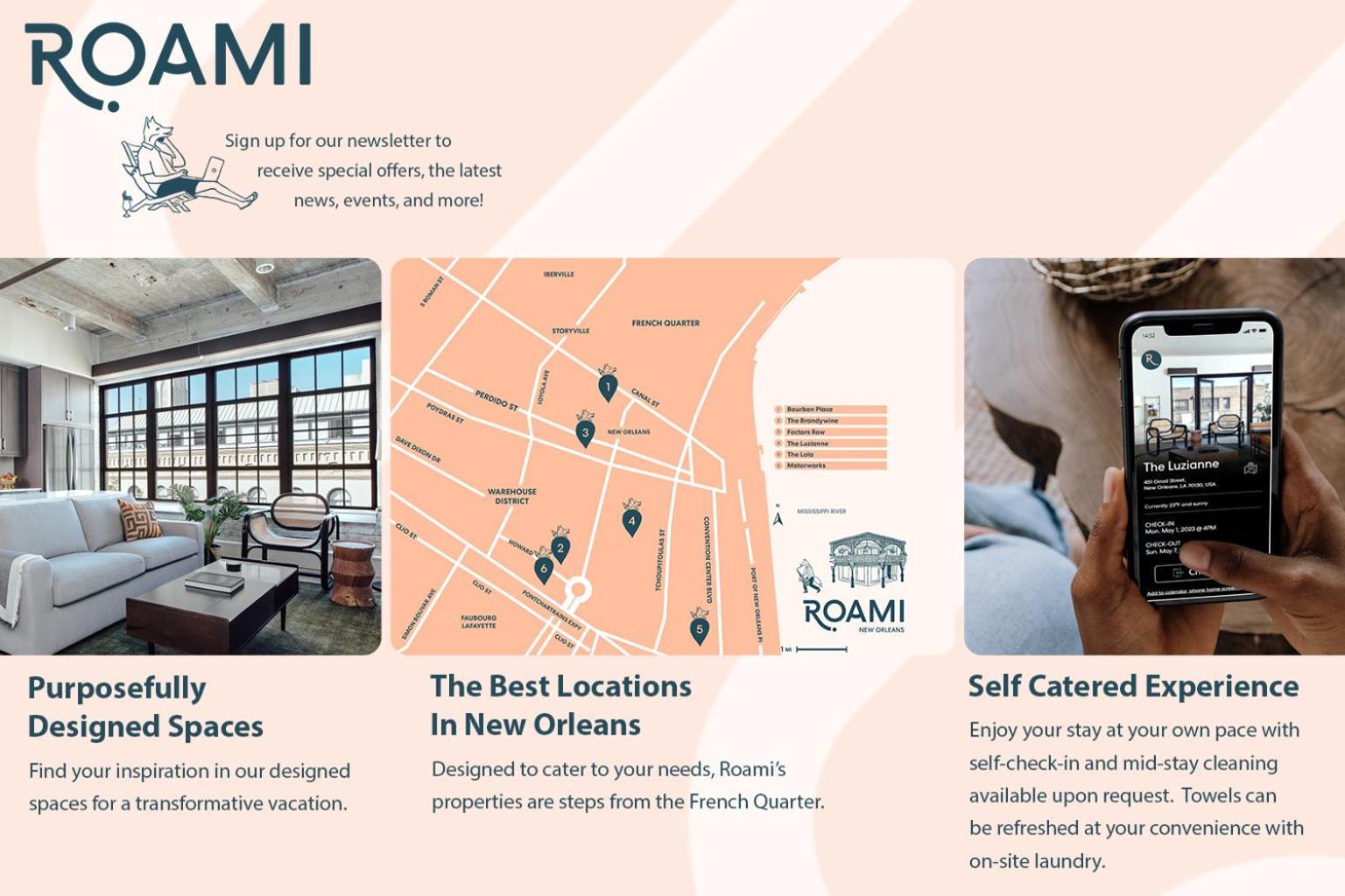 Apartamento Roami At The Lola Nueva Orleans Exterior foto